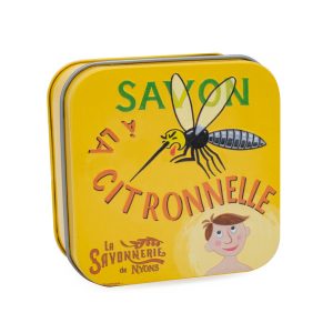Boîte Métal & Savon A La Citronnelle 100g