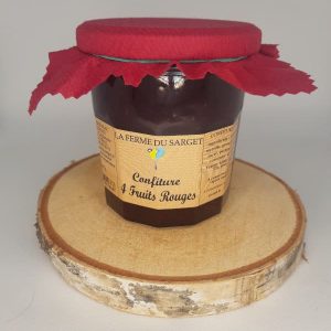 Confiture 4 fruits rouges