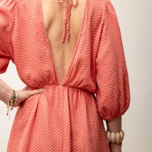 Robe vieux rose HIBISCUS