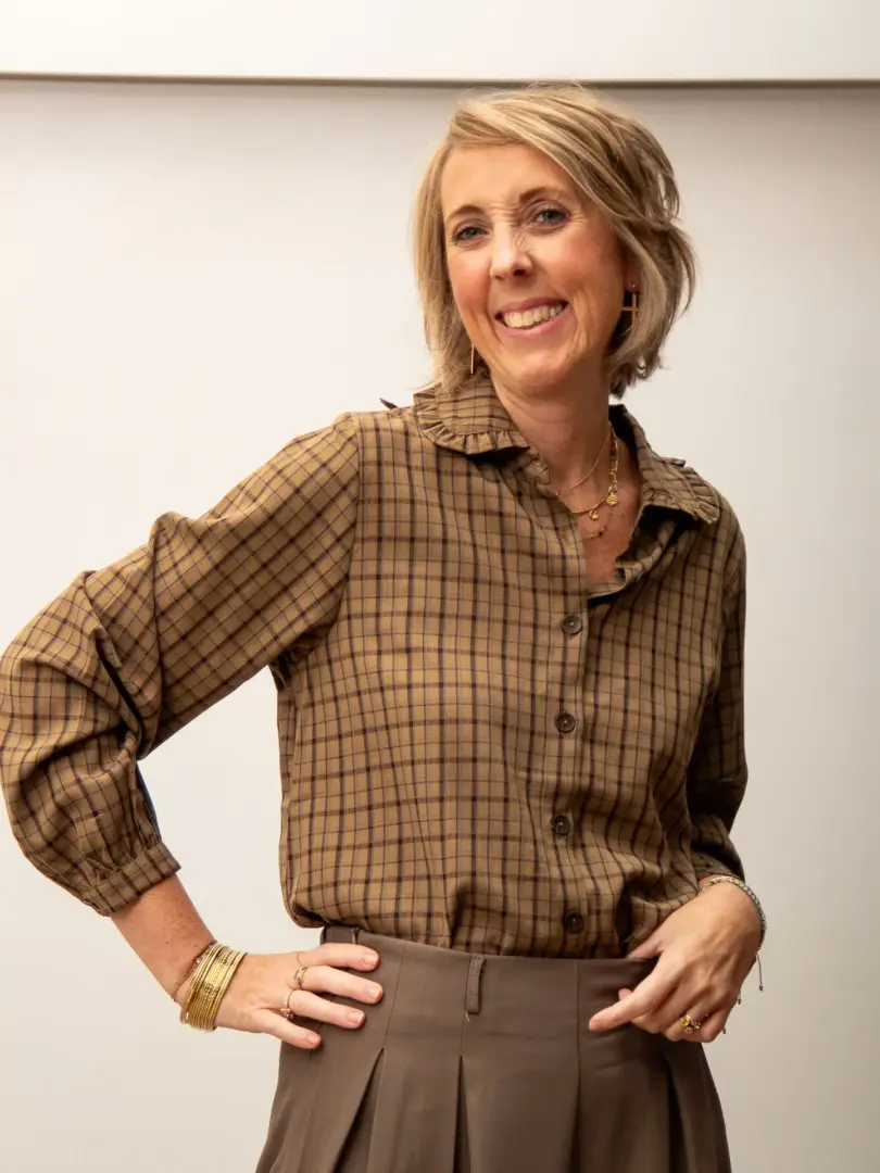 Chemise carreaux ANGELIE – Image 3