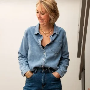 Chemise jean TIFANNY