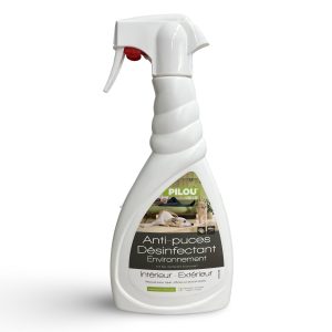 Spray anti-puces et désinfectant environnement 0.5 l