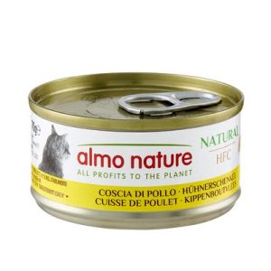 ALMO NATURE Chat Natural Cuisse de poulet 70g