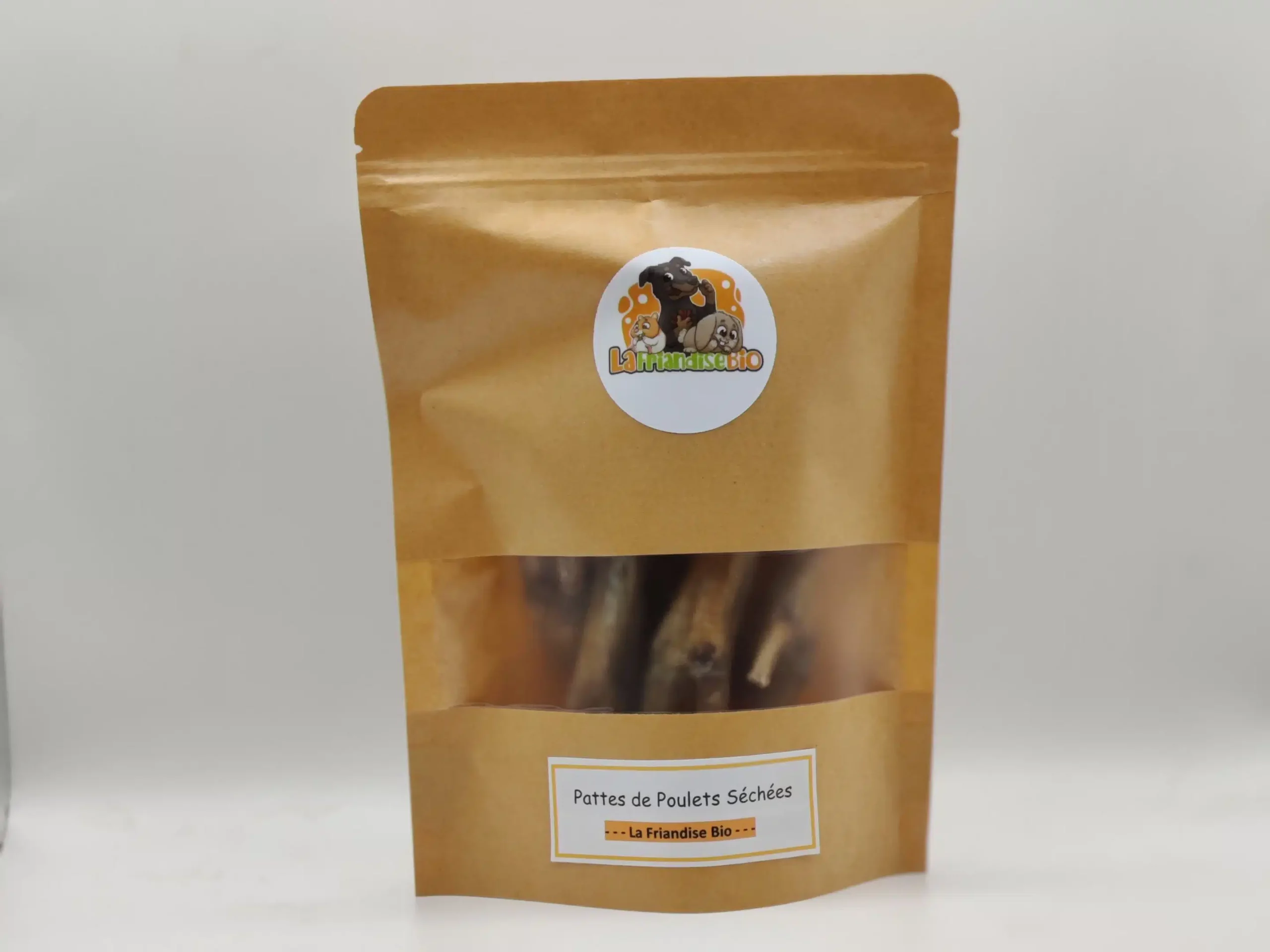 Pattes de Poulets Séchées pour Chiens – Image 2