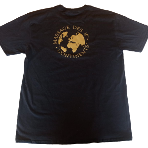 T-shirt Unisexe Massage des 5 Continents