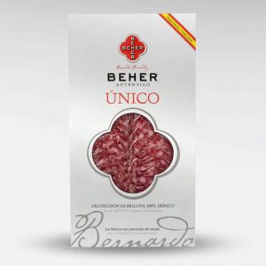 Salchichón 100% Ibérico Bellota Único loncheado, BEHER