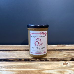 Confiture Poire Gingembre