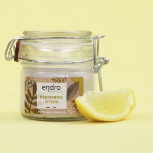 Dentifrice zeste citronné