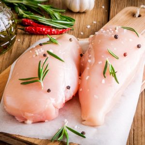 Poitrine de poulet de grain